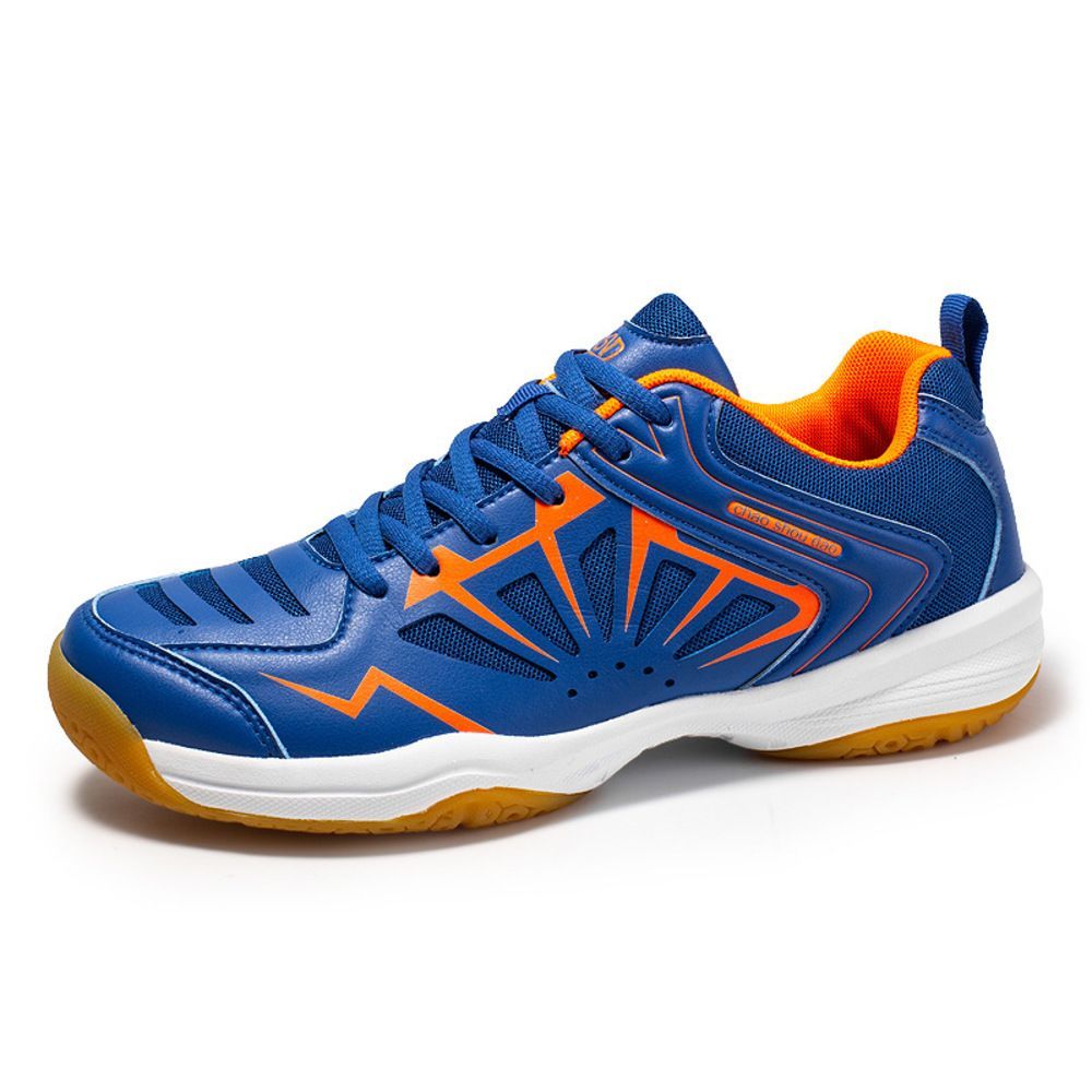 ブルー  40(25cm)  スポーツシューズ スニーカー テニス pmyshoesm1909 スポーツシューズ メンズ スニーカー スポーツ シューズ 紐靴 ひも靴 メッシュ 通気性 レディース 男女兼用 室内 バレーボー
