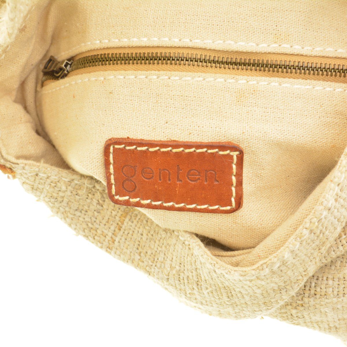 genten ヘンプ／ショルダーバッグ（ポシェット） genten ヘンプ／ショルダーバックポシェット - バッグ送料 無料