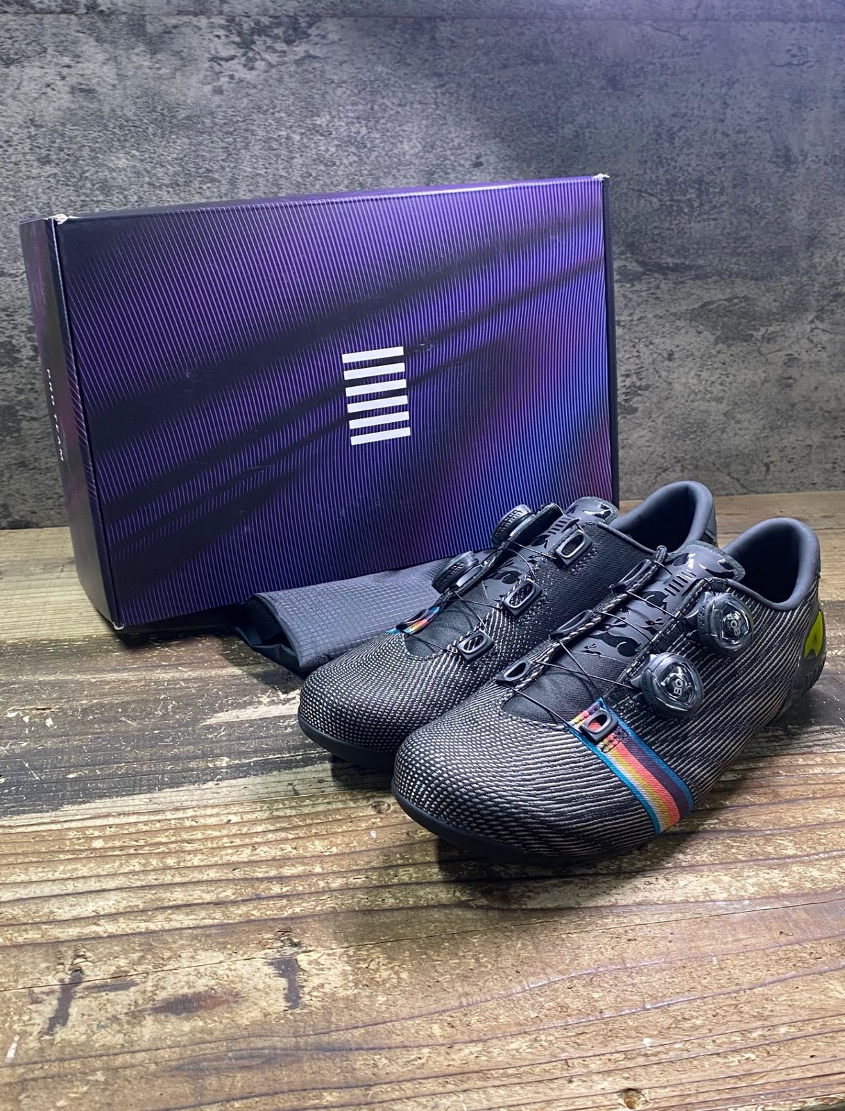 IY105 ラファ Rapha Paul Smith Proteam ビンディングシューズ EU42.5