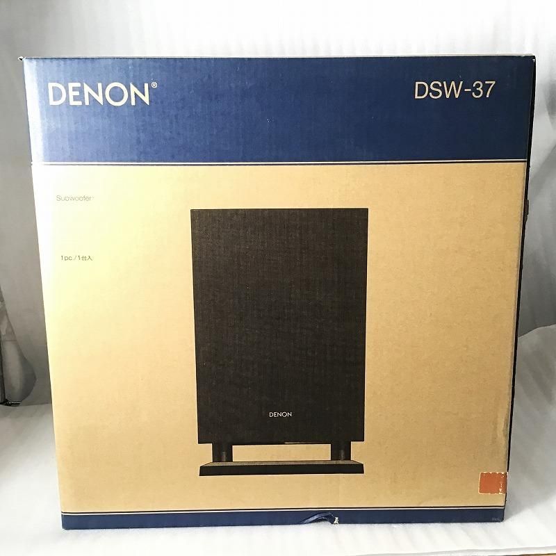 DENON デノン オーディオ ウーファー アンプ内蔵バスレフ型サブウーハー DSW-37