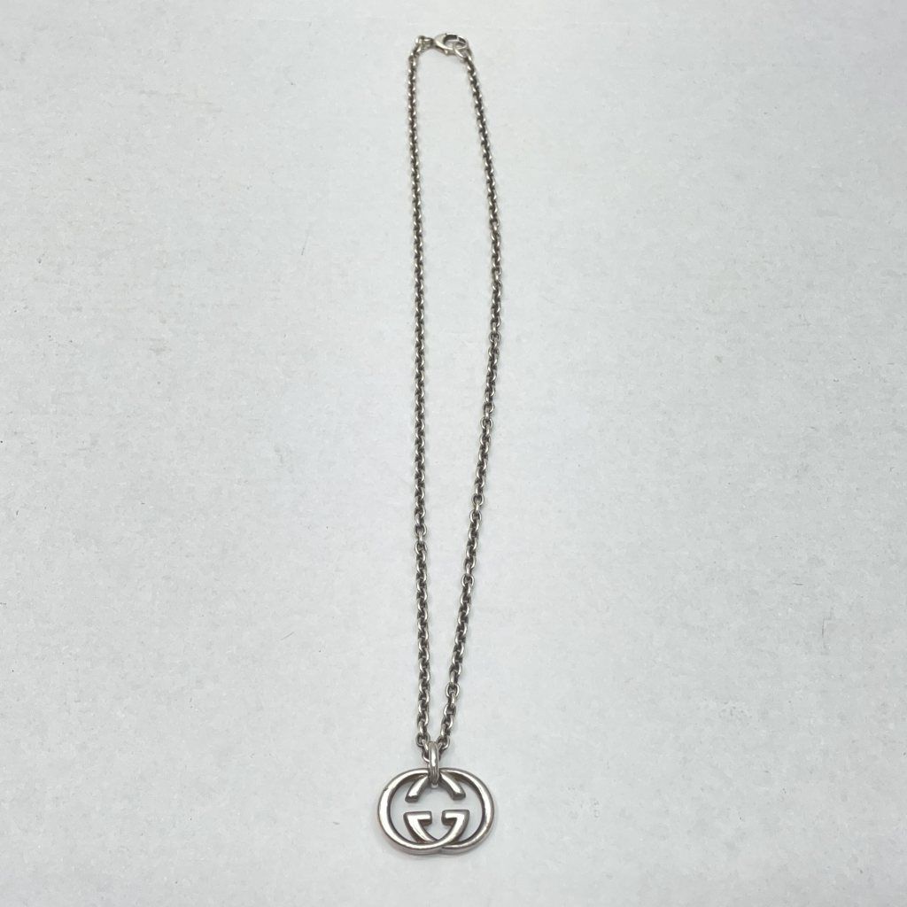 美品★GUCCI インターロッキングG ネックレス　箱保存袋付 楽天市場】GUCCI グッチ ネックレス INTERLOCKING G インター