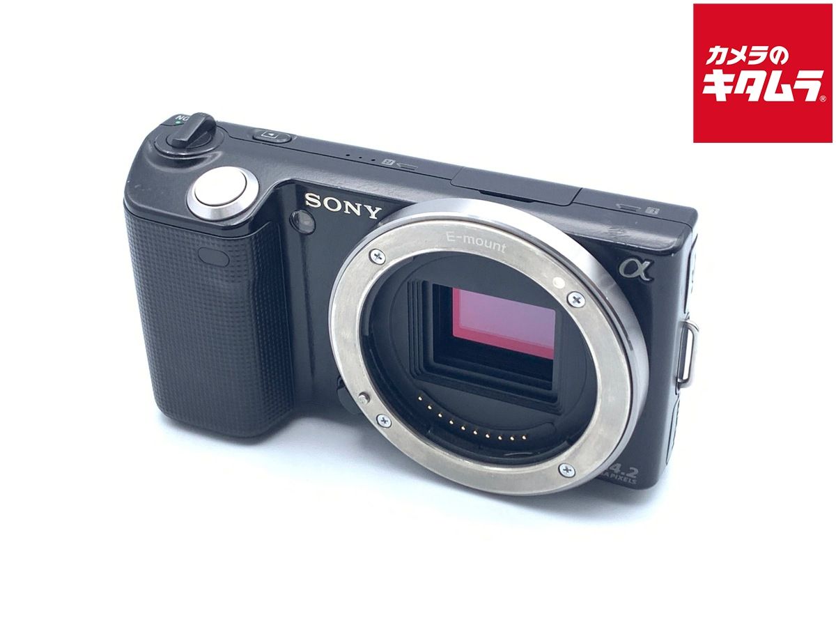 難あり品 ソニー α NEX-5 ボディ ブラック