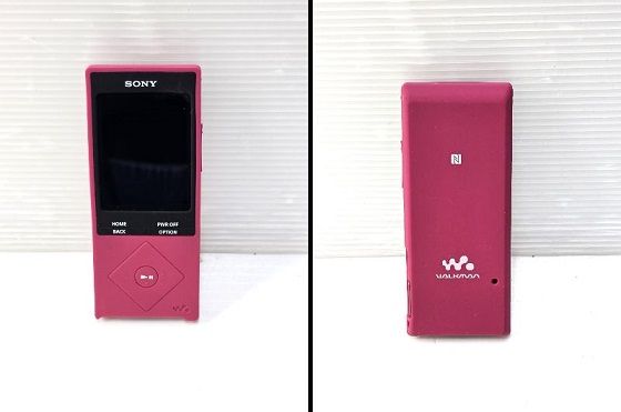 バッテリー良好】 ソニー ウォークマン NW-A25 16GB ボルドーピンク