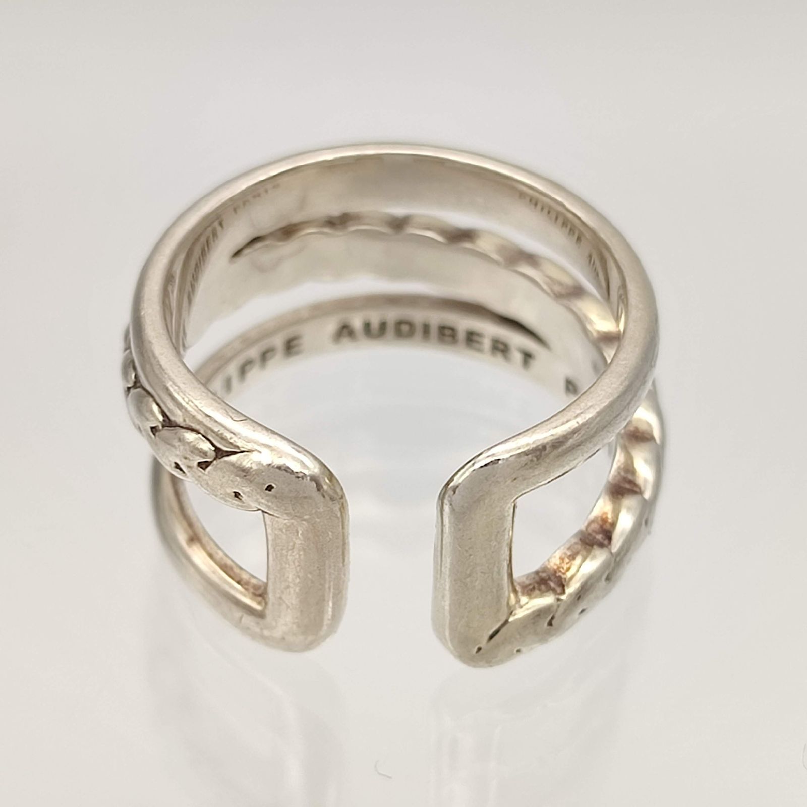 美品】PHILIPPE AUDIBERT フィリップオーディベール シルバー3連 