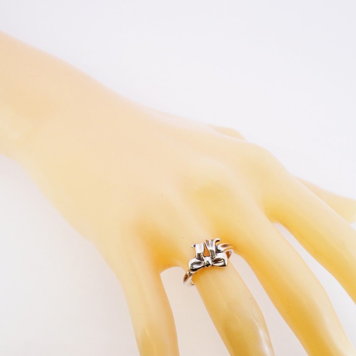 ☆SALE【5jgb0025】ティファニー リング リボン シルバー925