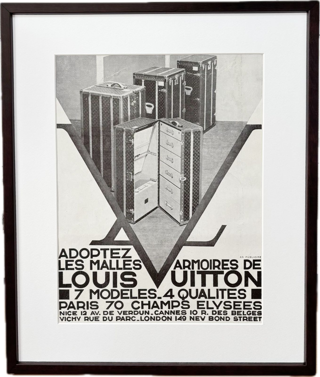 ルイ・ヴィトン ポスターフレームLouis Vuitton 1930年代 B