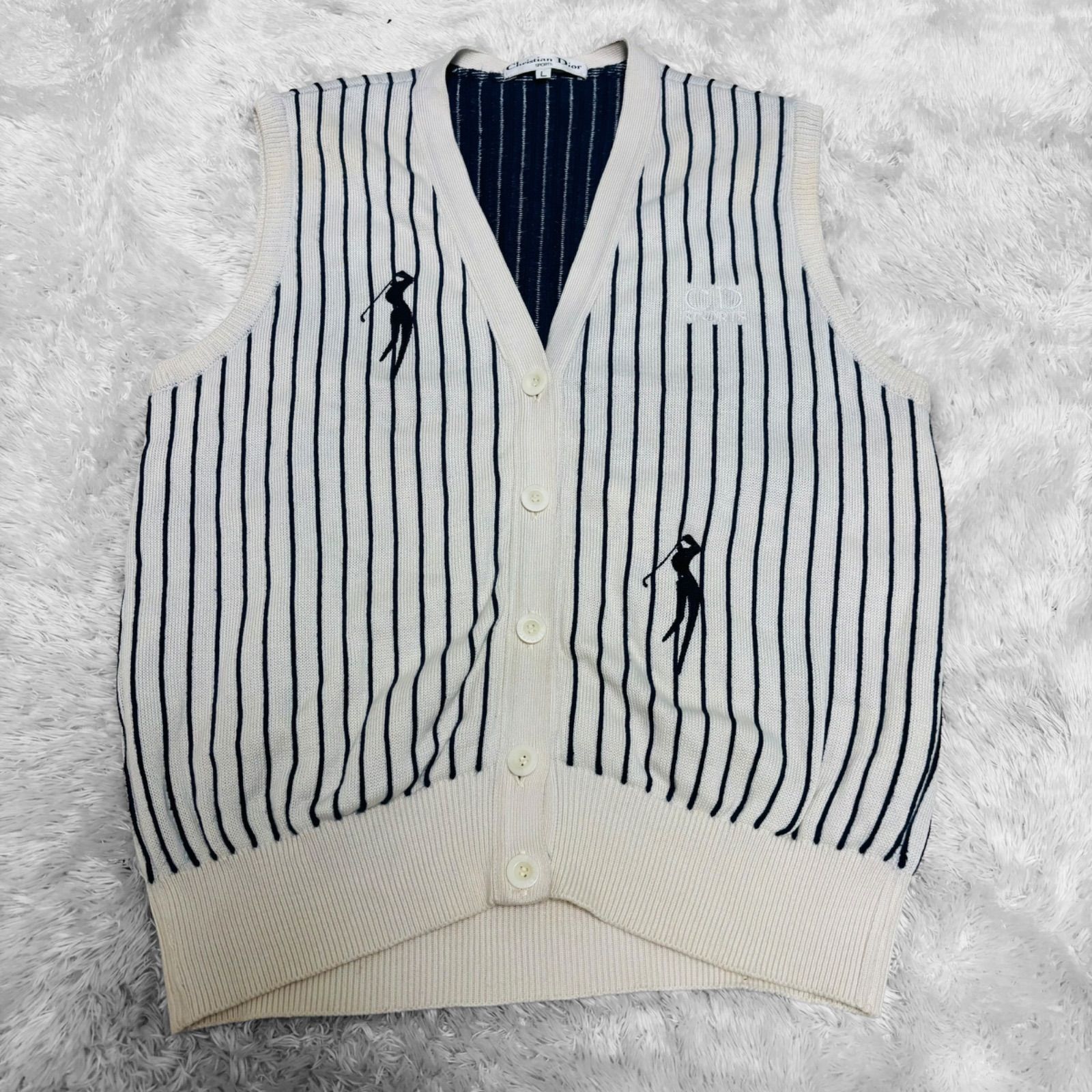 希少 クリスチャンディオール Christian Dior SPORTS ニット ベスト 