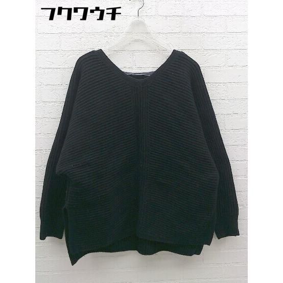 未使用【LAUTREAMONT】 ロートレアモン ニットポンチョ 38 しんどく 