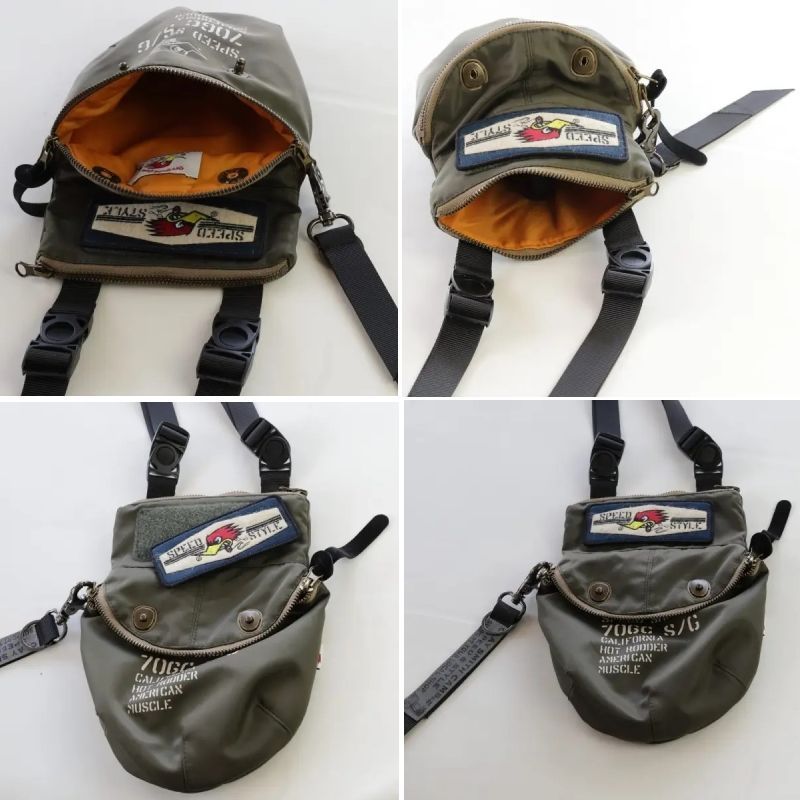 CLAY SMITH ウエストバッグ クレイ スミス　ボディバッグ CLAY SMITH クレイスミス WARRIOR ボディバッグ CSY-5112