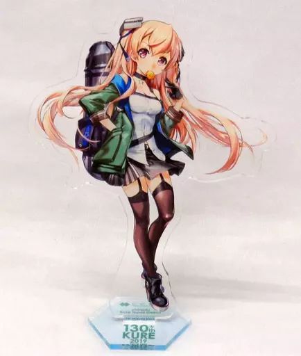 雑貨　ジョンストン 公式アクリルスタンド 「艦隊これくしょん～艦これ～ 呉鎮守府開庁130周年記念」 中古】アクリルスタンド・アクリルパネル ジョンストン 公式