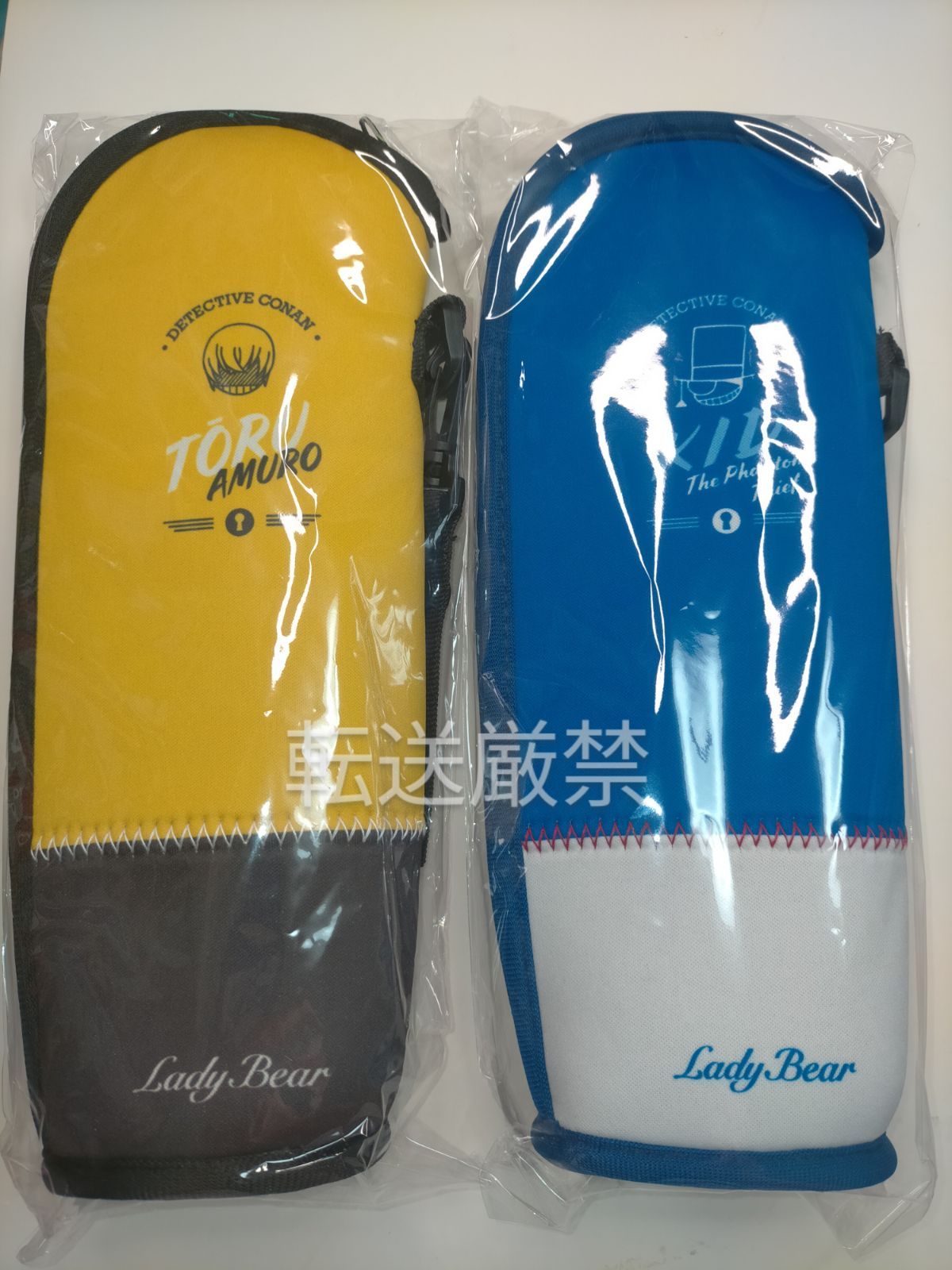 名探偵コナン ドリンクカバーセット 怪盗キッド＆安室透 水筒