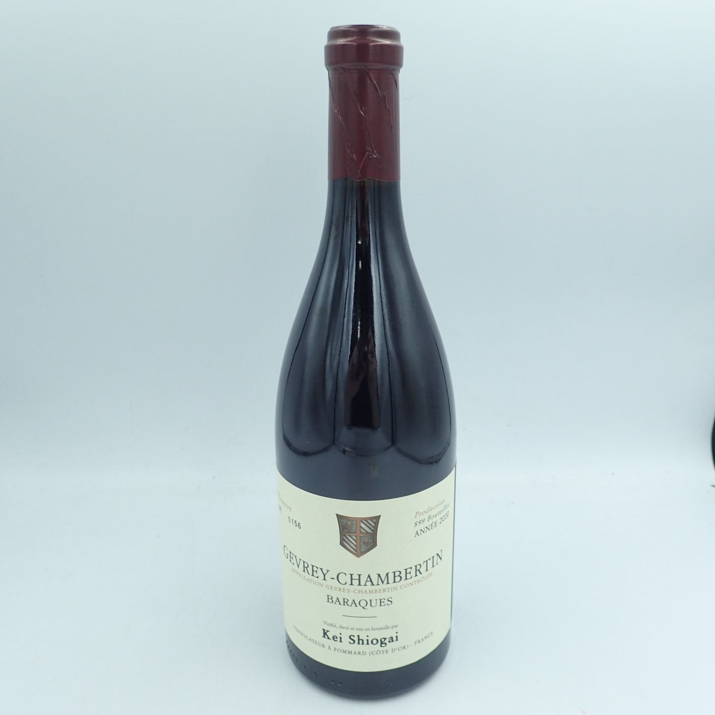 Kei Shiogai（ケイ シオガイ）Gevrey Chambertin ジュヴレ・シャンベルタン 2020 - 飲料