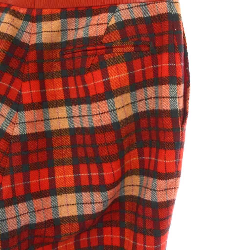 Drawer ドゥロワー ウールタッターソールチェック パンツ Drawer ドゥロワー ウールタッターソールチェック パンツ