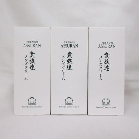 新品3個セット ※専用ポンプ付属なし アシュラン プラノアシュラン 貴族達 メンズクリーム 50g ( 0918-y1 )