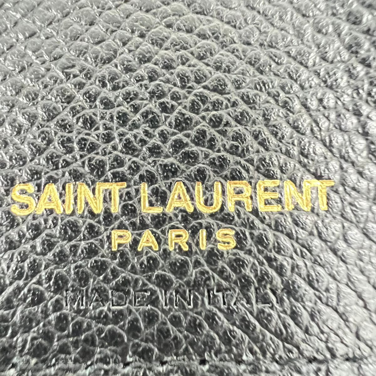 SAINT LAURENT サンローラン カサンドラ オリガミ タイニーウォレット 三つ折り財布 669959 レザー ブラック コンパクトウォレット ミニ イヴサンローラン Aランク 鑑定済 WWW_NOITHATQUANGTHANH_NET