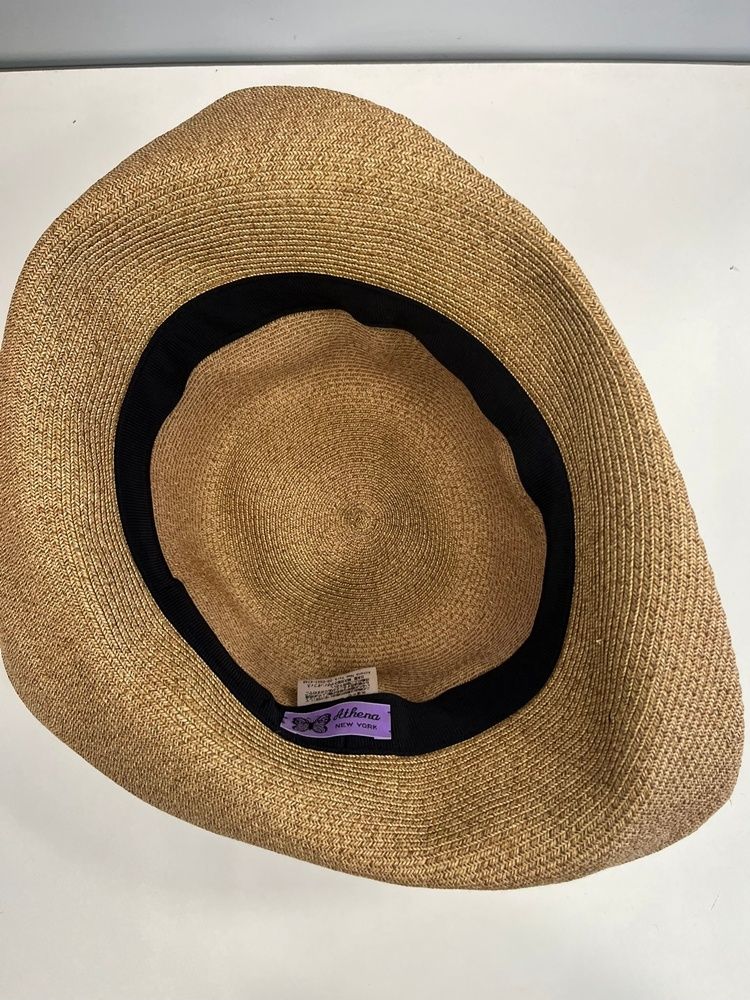 Athena New York レース 麦わら帽子　アローズ・トゥモローランド Athena New York レース 麦わら帽子 アローズ・トゥモローランド