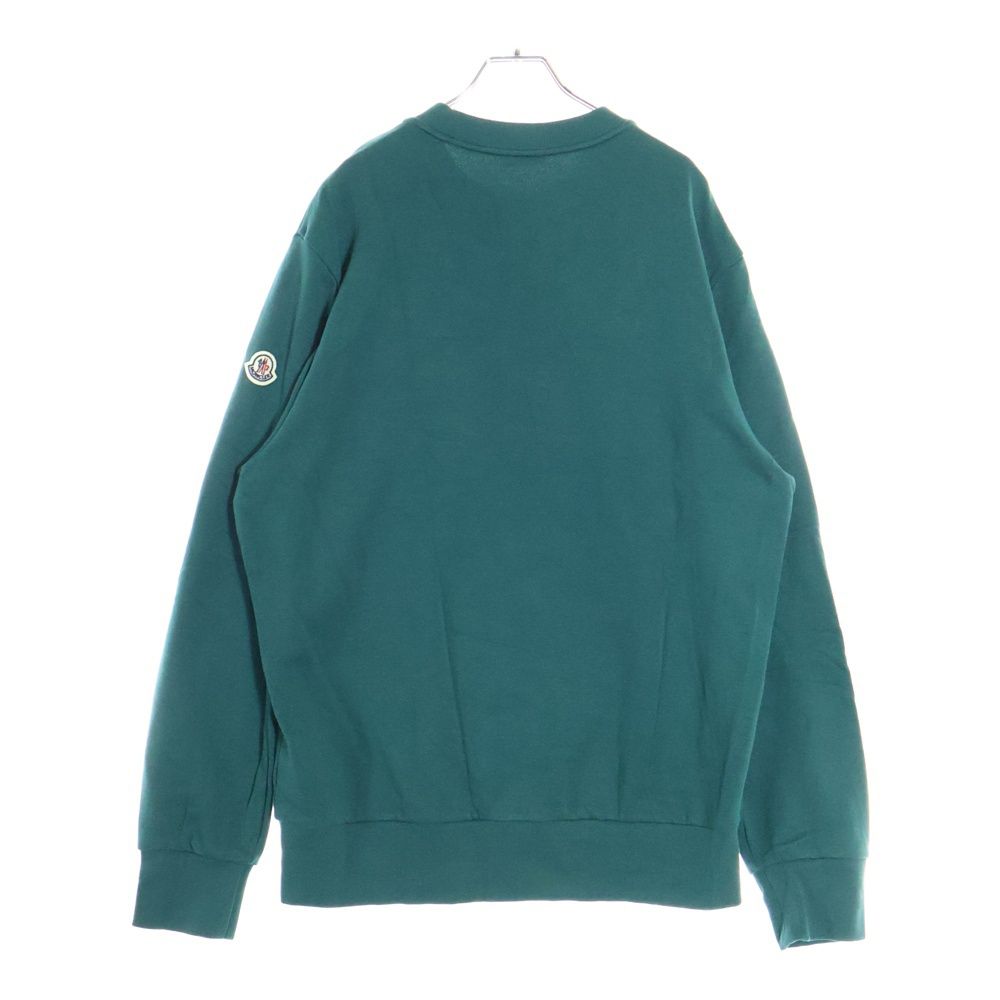 MONCLER (モンクレール) 23AW FELPA GIROCOLLO ロゴ刺繍 クルーネック