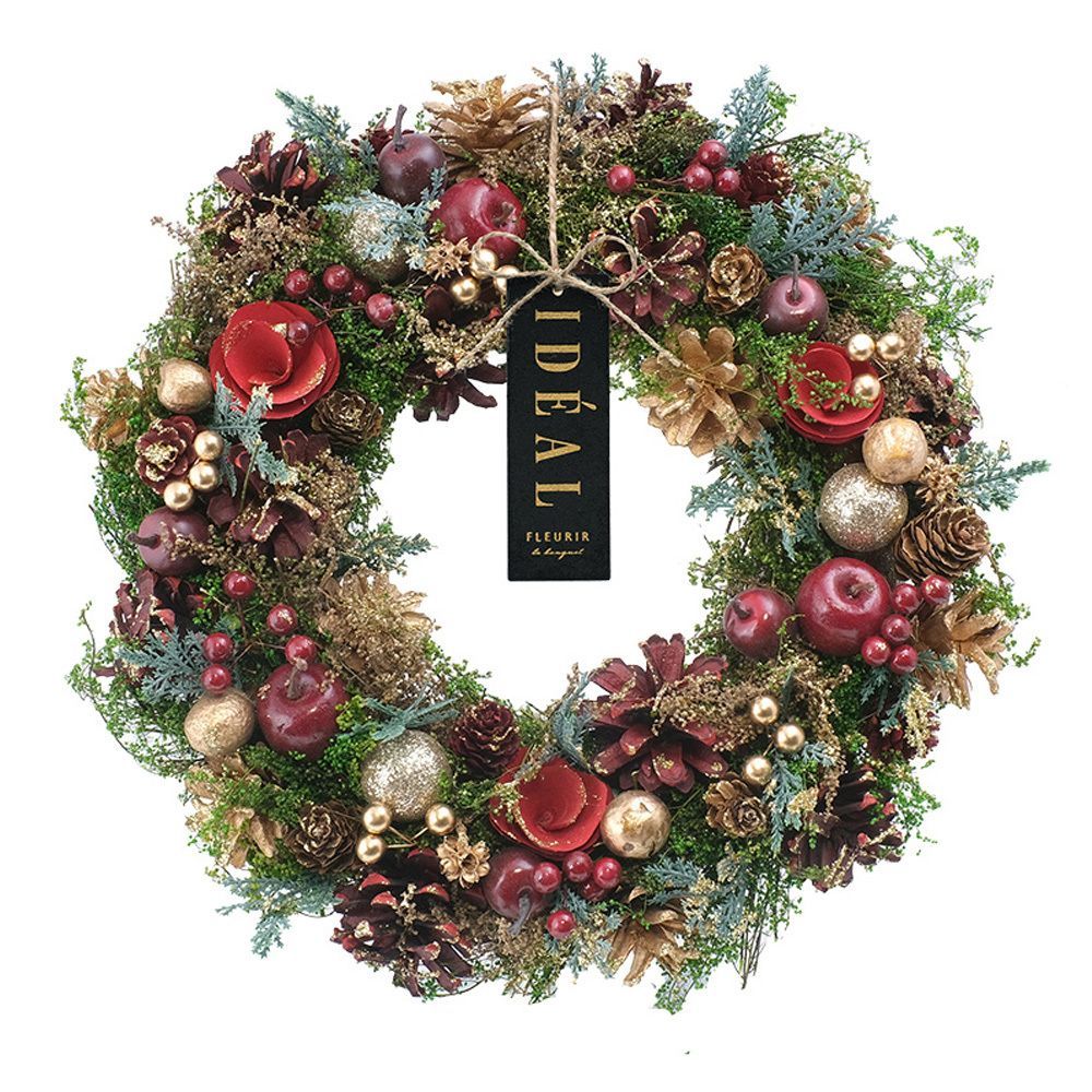 ☆ フォレストレッド2024 ☆ ナチュラルリース L ナチュラルリース L