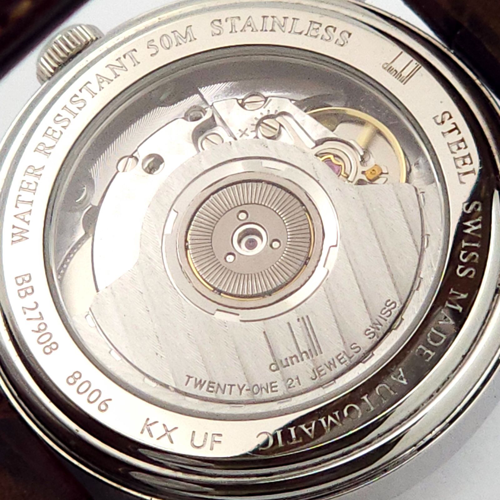 ☆良品ダンヒル シティスケープ 8006 ステンレス 自動巻き メンズ N#113209