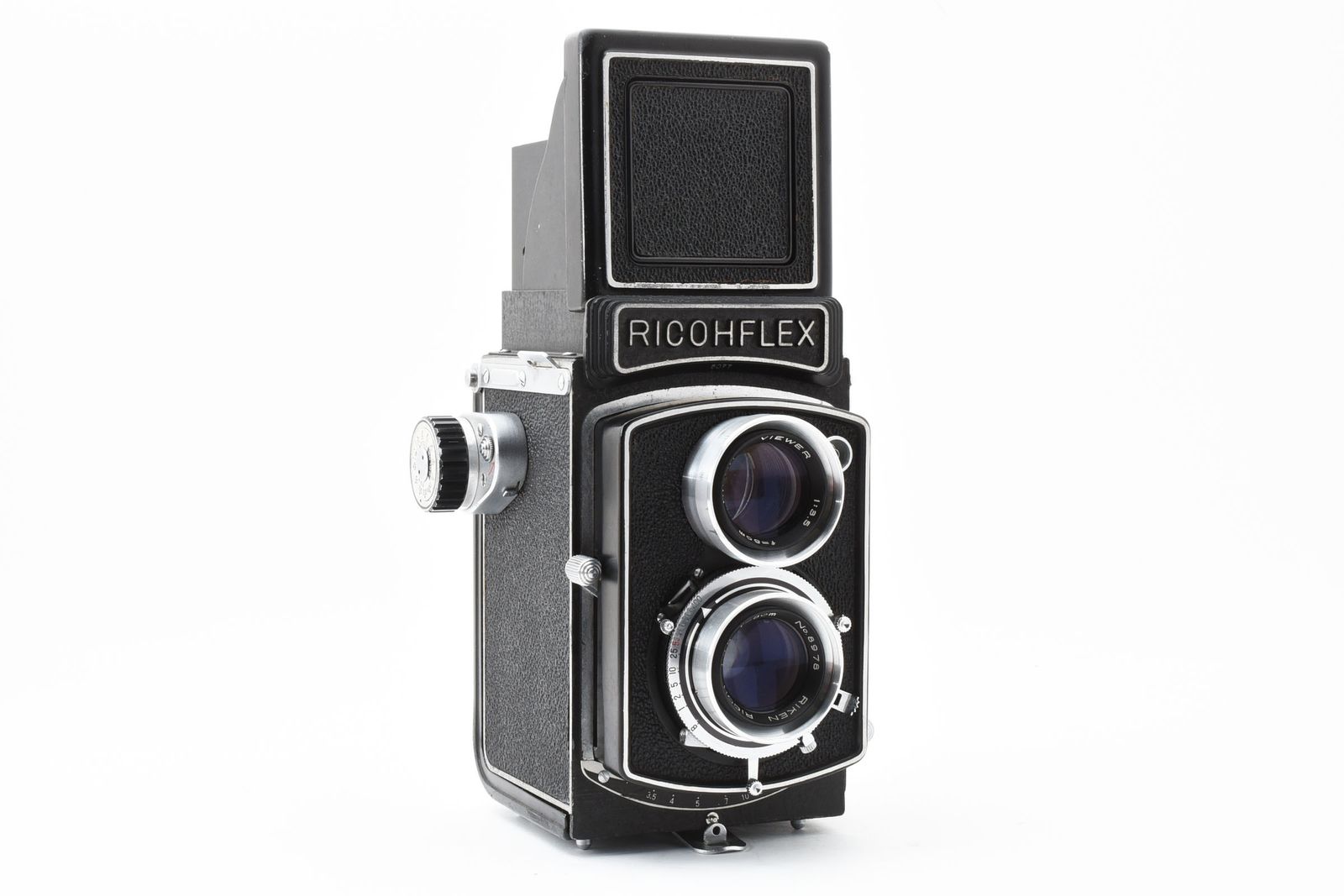 【希少】Super Ricohflex 二眼レフカメラ 超希少 Ricohflex Dia 二眼レフカメラ 完全動作品 本箱 #7826