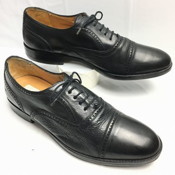 試着交換OK！Mezlan　メスラン　スペイン製Vintage タグ　キャップトゥ　ビジネスシューズ〈黒/BLACK/ブラック〉size9M/メンズ//men's 菅NO.WZG-46 試着交換OK！Mezlan メスラン スペイン製Vintage タグ キャップトゥ