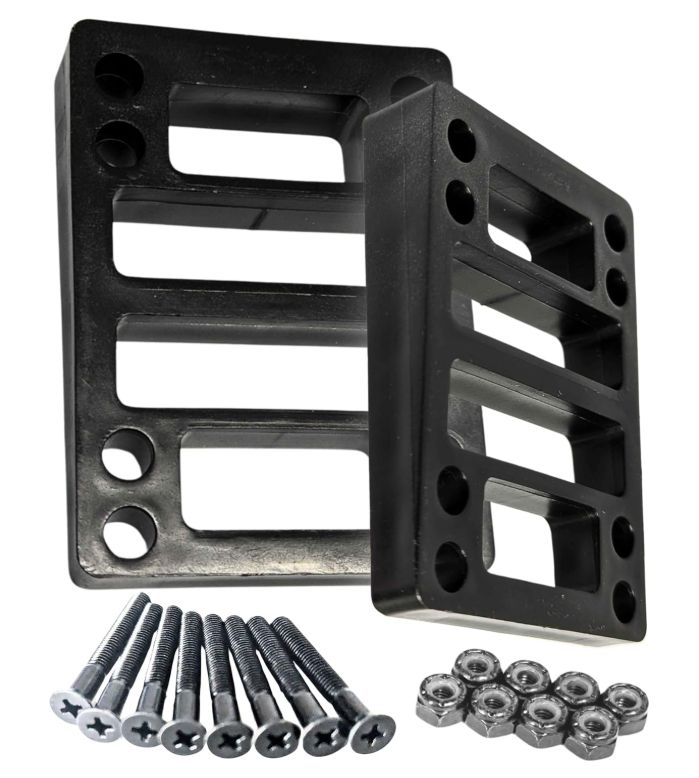 ライザーパッド 8㎜×14㎜＋+1 1/2ビス ハードPP素材】 ライザーパッド