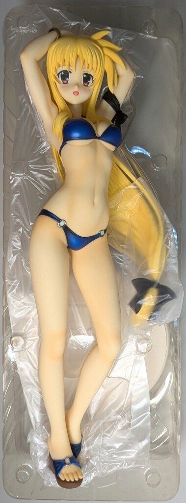 GOOD SMILE COMPANY - フェイト・T・ハラオウン 水着Ver. 魔法少女リリカルなのはStrikerS(ストライカーズ) 1/4 完成品 フィギュア グッドスマイルカンパニー フェイト・T・ハラオウン 水着Ver.
