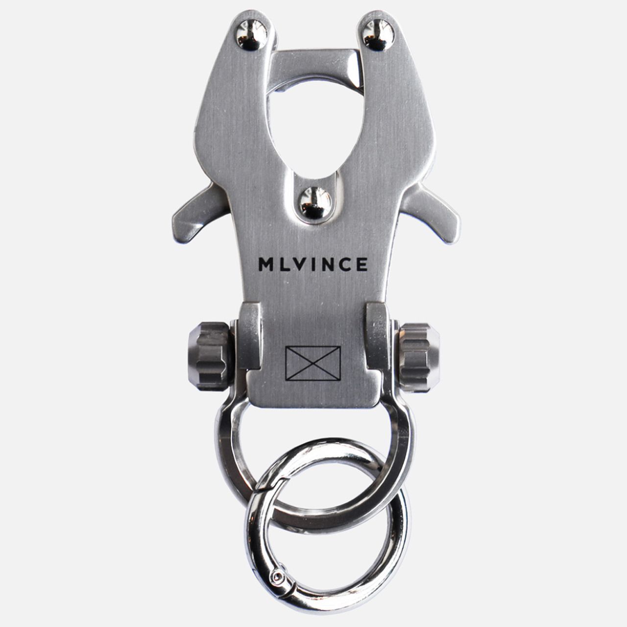 MLVINCE メルヴィンス TIGER HOOK KEYRING SILVER キーリング アクセサリー
