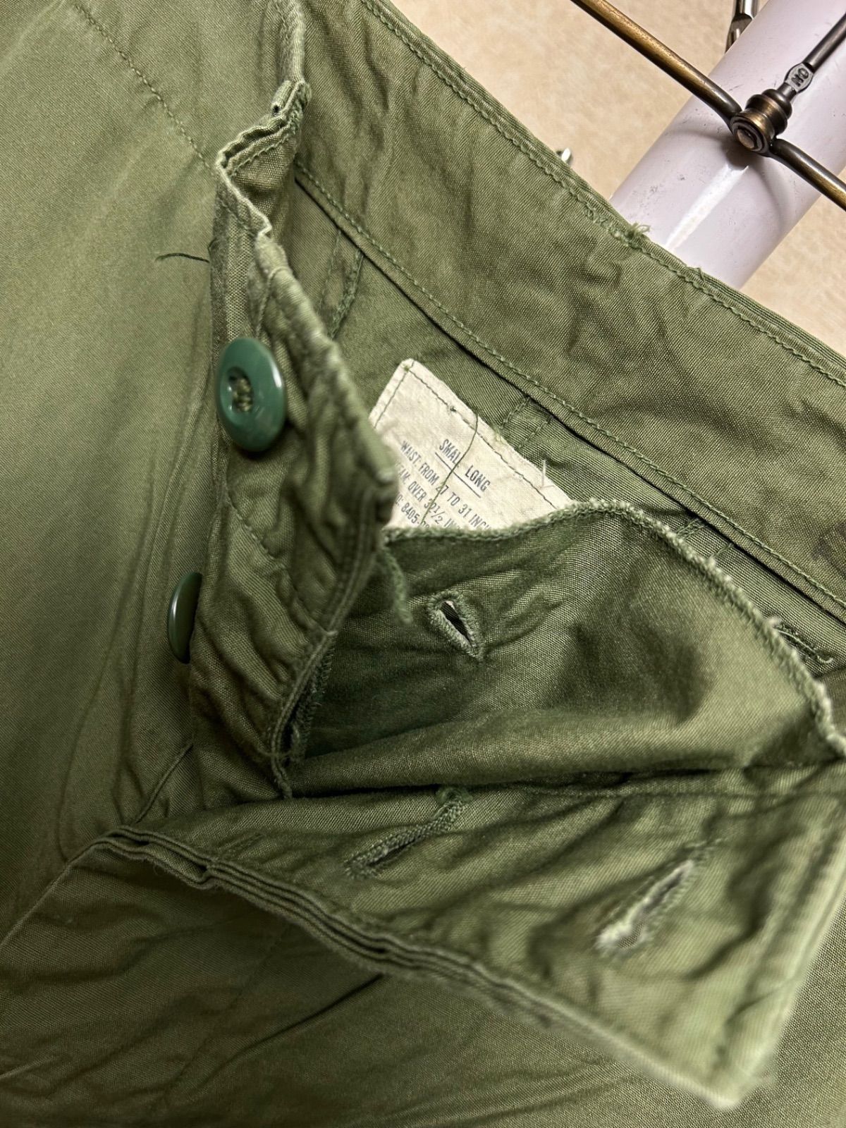 激レア米軍実物NAM戦64年製ジャングルファティーグ1stモデルパンツ極上