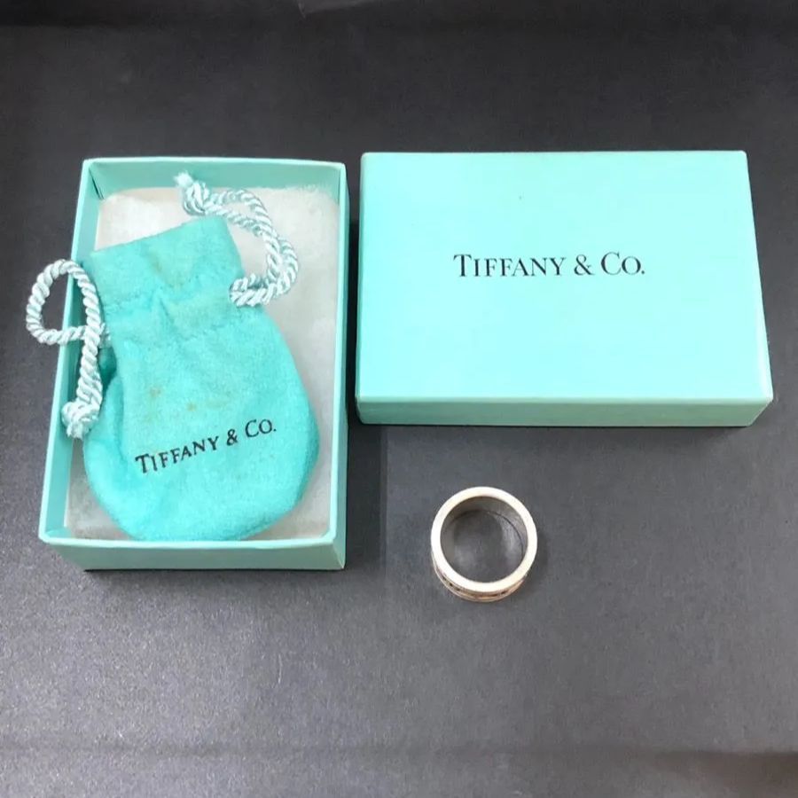 Tiffany& Co. アトラスリング ワイド オールドティファニー 7号 中古・古着通販】Tiffany & Co. (ティファニー) ワイドアトラス