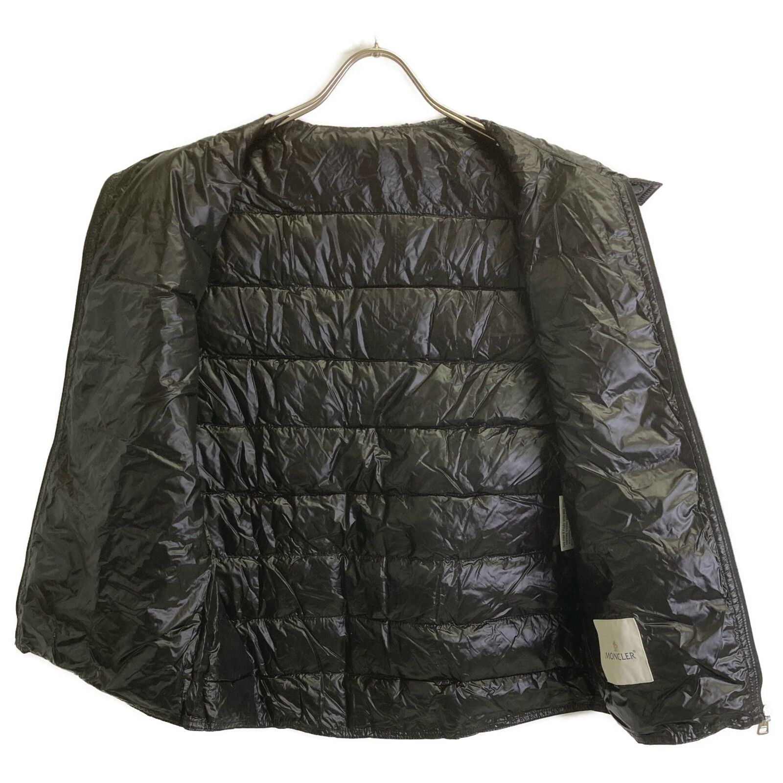 MONCLER モンクレール ﾌﾞﾗｯｸ GUI ﾅｲﾛﾝﾀﾞｳﾝ ﾍﾞｽﾄ 3 - メルカリ