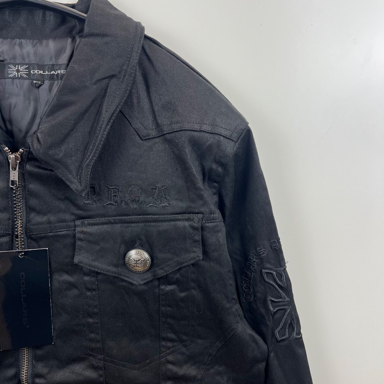 COLLARS T.F.O.A 武装戦線 cotton coating jacket black XXL カラーズ 