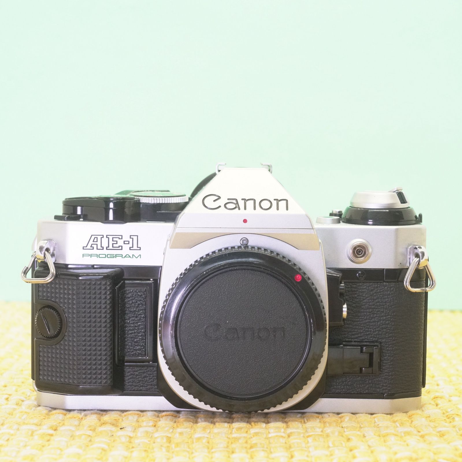 完動品◎Canon AE-1 プログラム ボディ 防湿庫管理 フィルムカメラ95-
