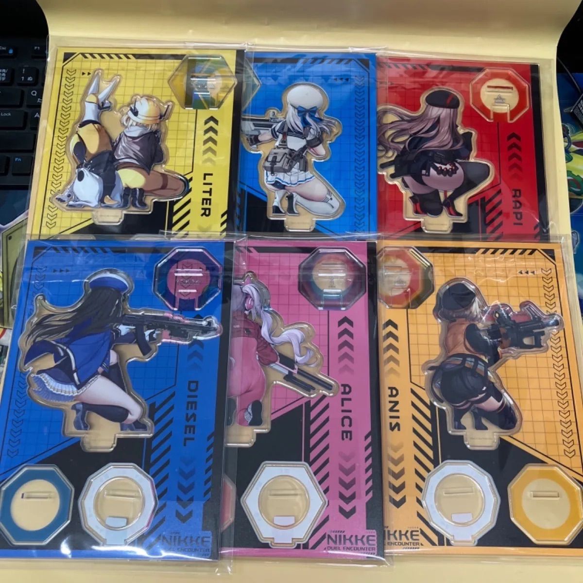 早期特典・マイレージ付き デュエニケ 第3弾 全6種セット NIKKE 勝利の女神 NIKKE[原作版] NIKKE DUEL ENCOUNTER 3rd ENTRY 6種