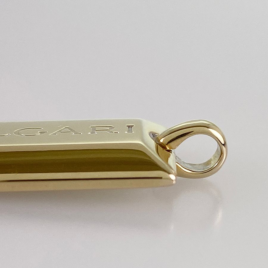 ブルガリ BVLGARI ペンダントトップ K18YG インゴット sss【中古