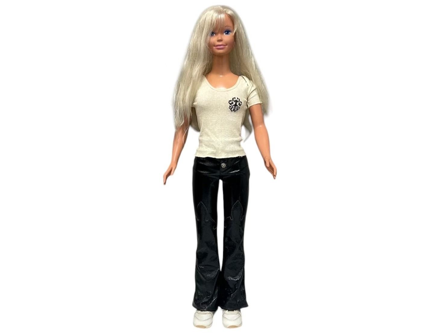 CHROME HEARTS クロムハーツ MY SIZE BARBIE W/ BLACK LEATHER CHROME HEARTS クロムハーツ MY SIZE BARBIE W/ BLACK LEATHER