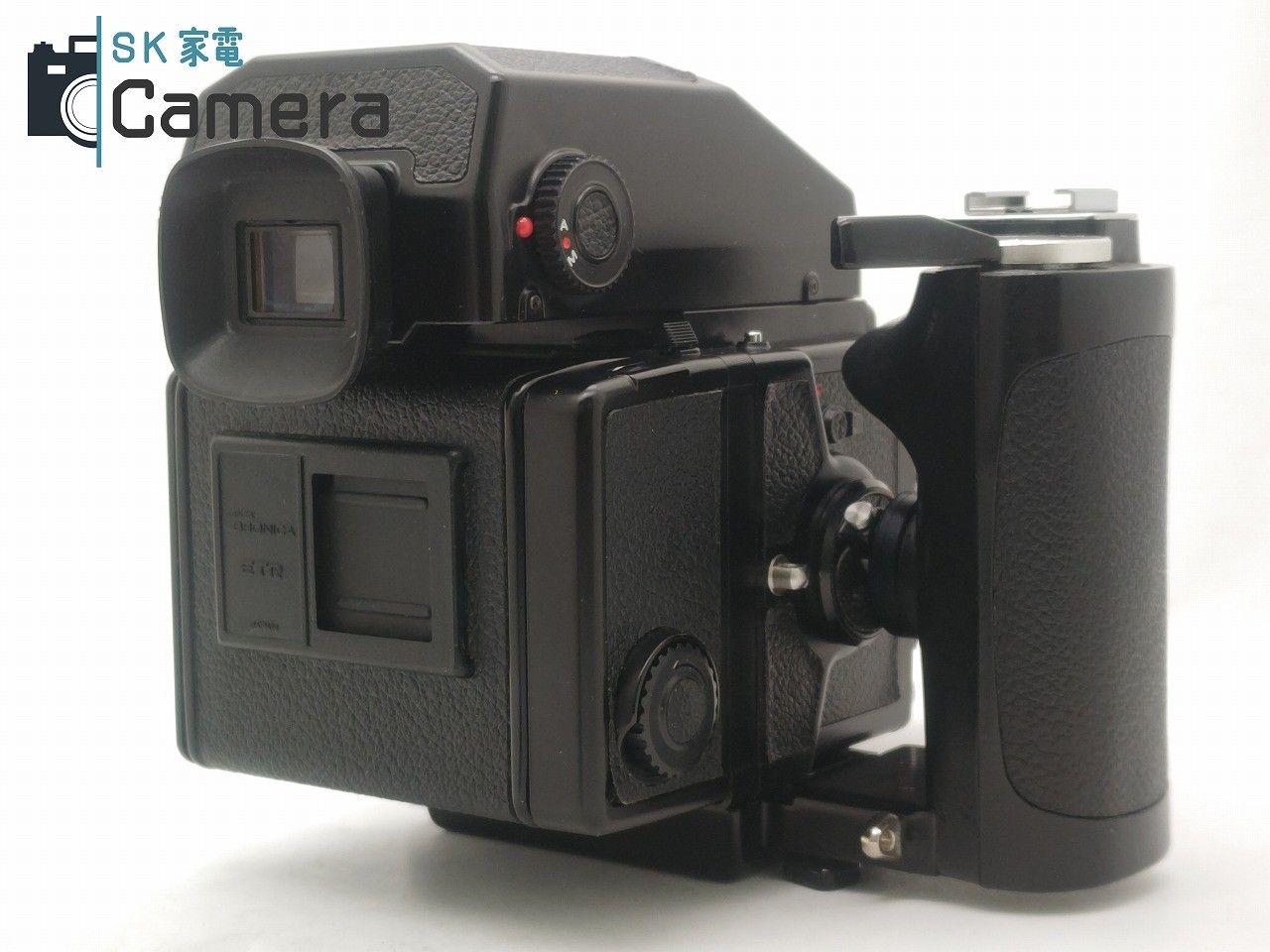 ZENZA BRONICA ETR S AE-II プリズムファインダー ZENZANON MC 50ｍｍ F2.8 グリップ 120フィルムバック 付  ゼンザブロニカ - メルカリ