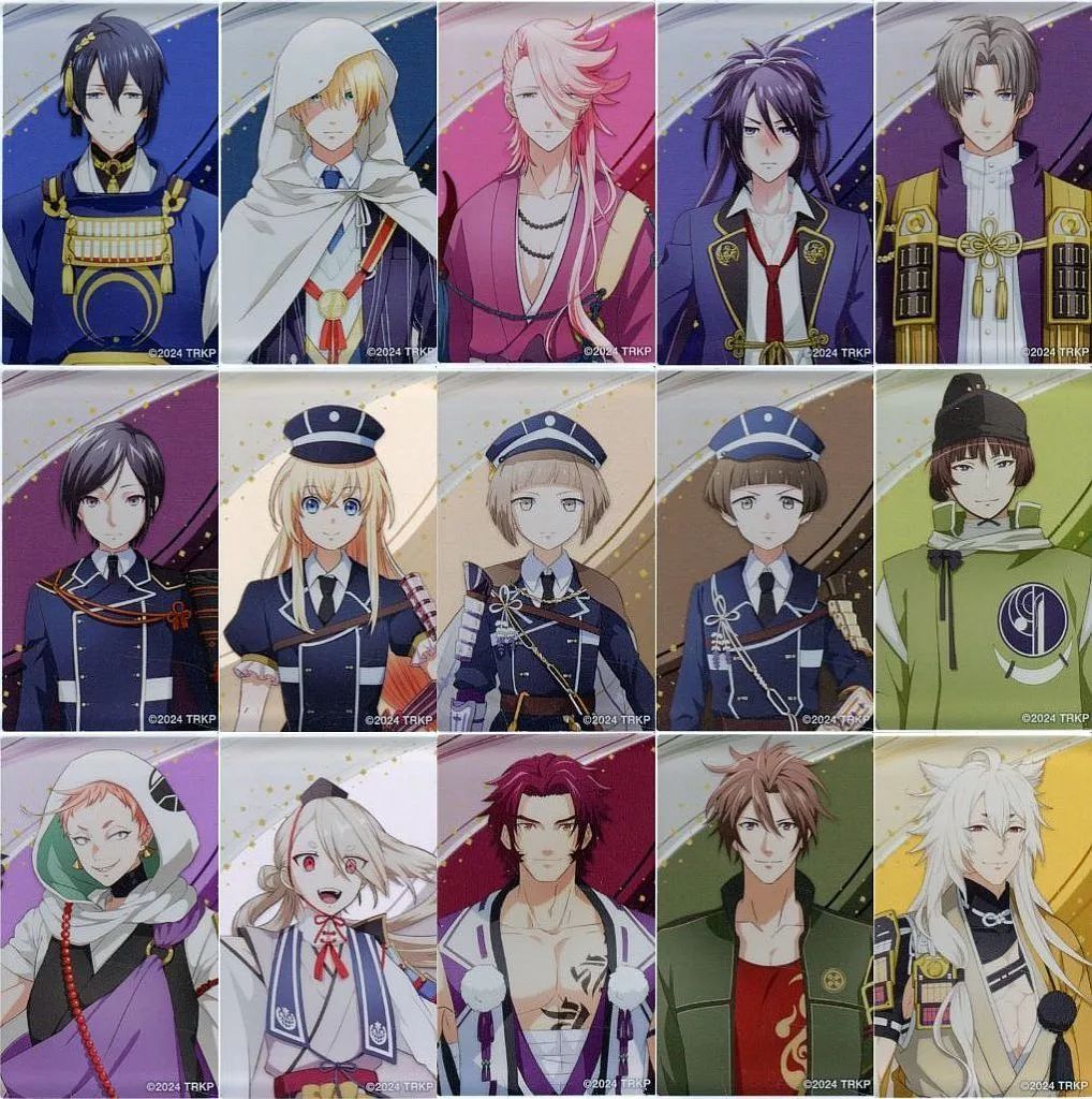 【送料無料，限定SALE】 【中古】アクリルスタンド・アクリルパネル 全15種セット 「刀剣乱舞 廻 虚伝 -燃ゆる本能寺-×mixx garden ミニアクリルブロックコレクション 第一弾」 アクリルスタンド