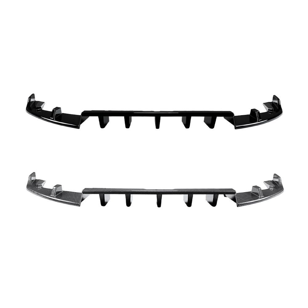 トヨタGR86 スバルBRZ 2025 対応 ABS製 リアディフューザー リアリップスポイラー ピアノブラック カーボン調 FFCRYSTALESIA_COM