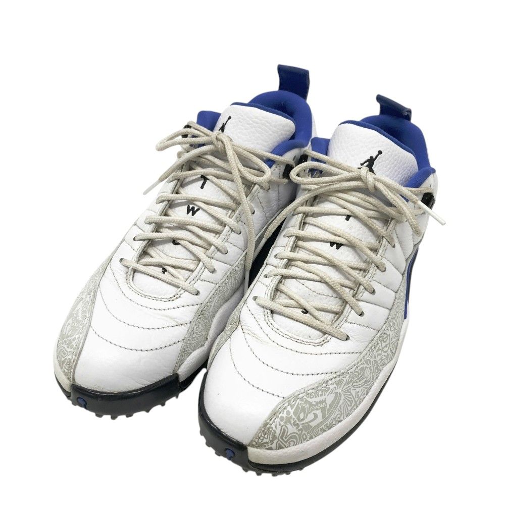 NIKE GOLF ナイキゴルフ DM9015-105 Jordan 12 Retro Low ゴルフシューズ  ホワイト系 26.0 [240101422558] ゴルフウェア メンズ ストスト NIKE GOLF ナイキゴルフ DM9015-105 Jordan 12 Retro Low ゴルフ