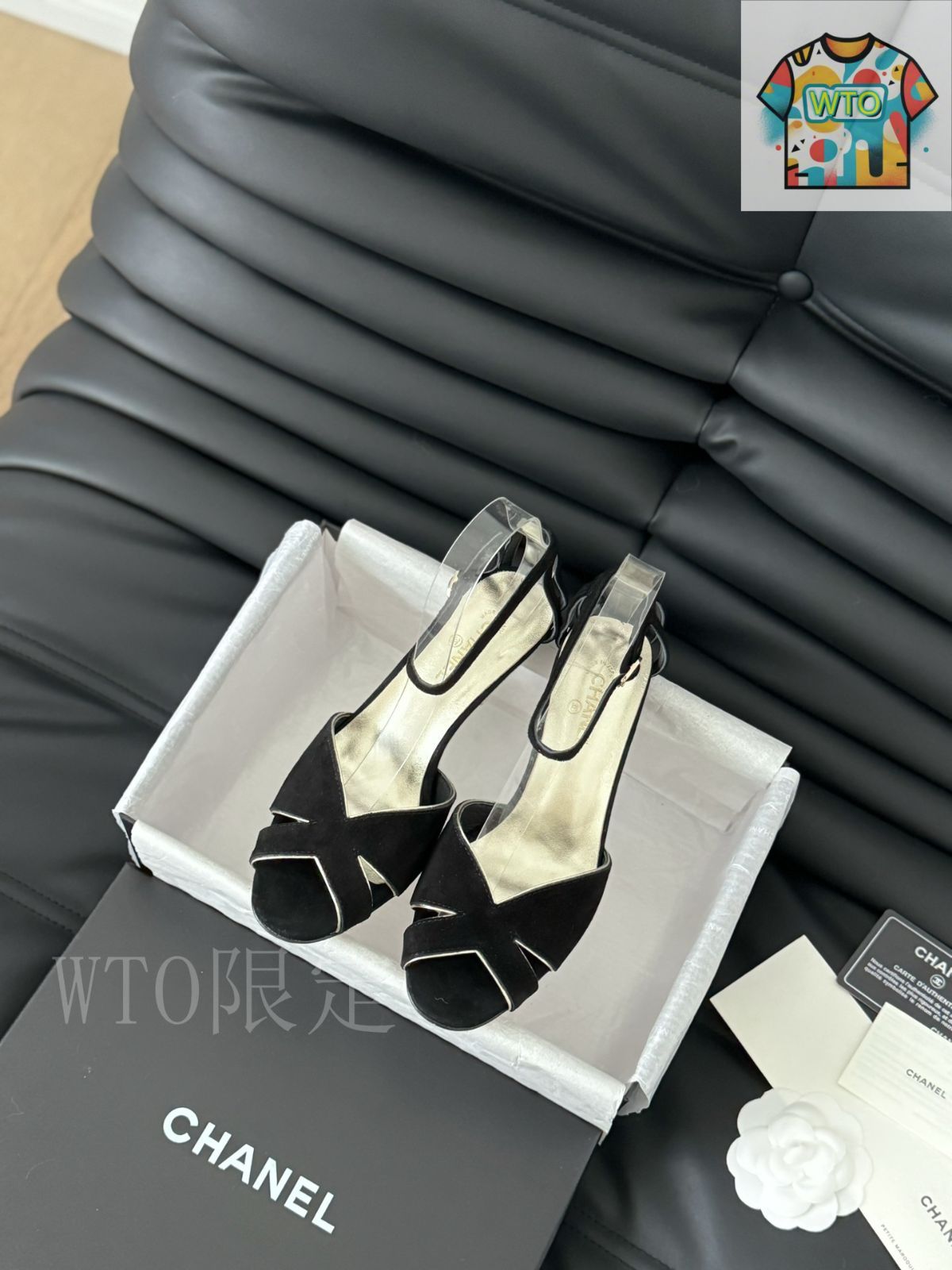 CHANEL ヒールサンダル Chanel シャネル サンダル シャネルサンダル シャネルロゴの通販