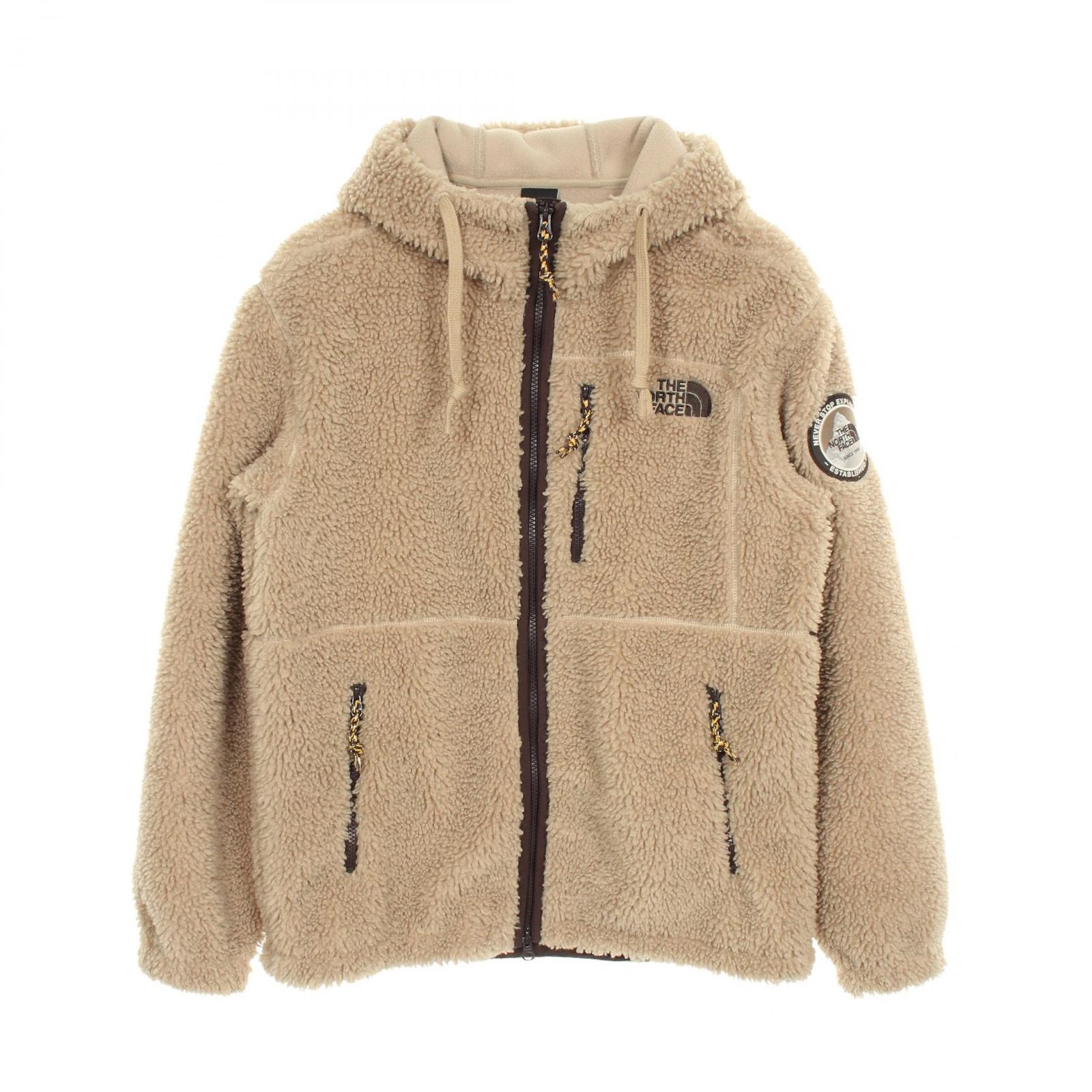 GIENGE ファー付きソフトレザージャケット レザー ファー付き