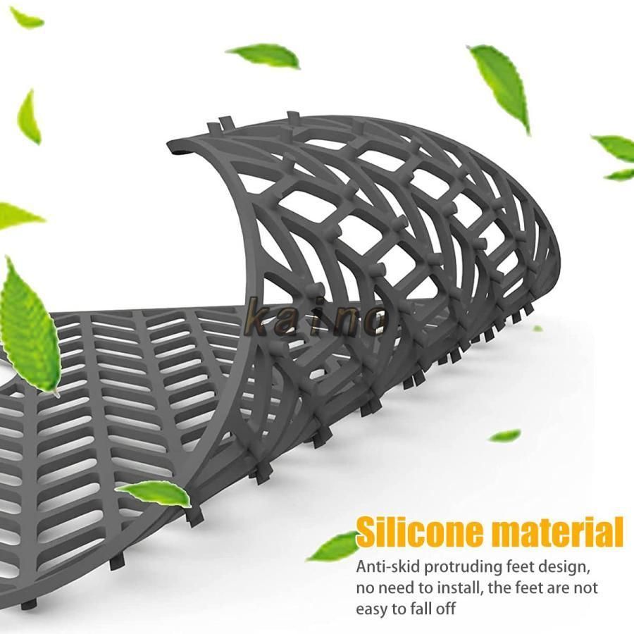 シリコンシンクプロテクター シンクマット 26×14インチ 耐熱性キッチン