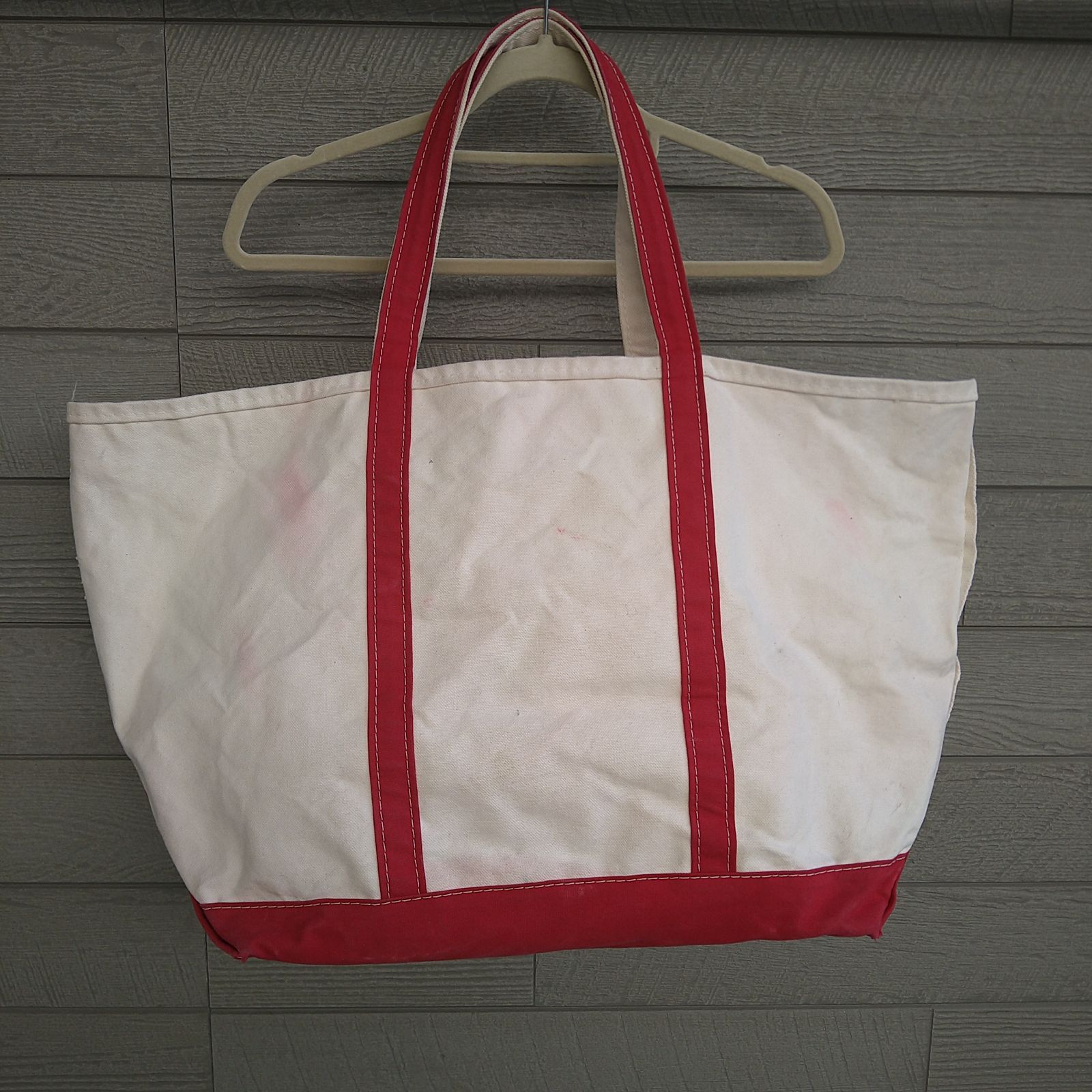 単色タグ】 80's 90's エルエルビーン L.L.bean. BOAT AND TOTE トート