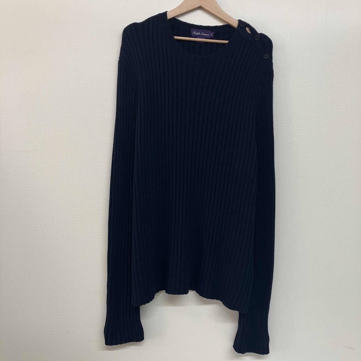 美品　ラルフローレン　パープルレーベル　ニット　ウール Ralph Lauren - 美品 ラルフローレン パープルレーベル RALPH