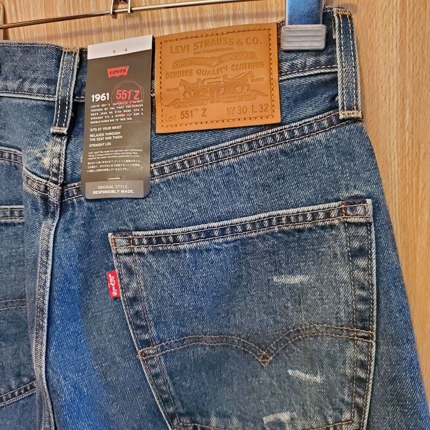 クーポン利用OK☆リーバイス 551Z ストレート デニム W30 ヘンプ