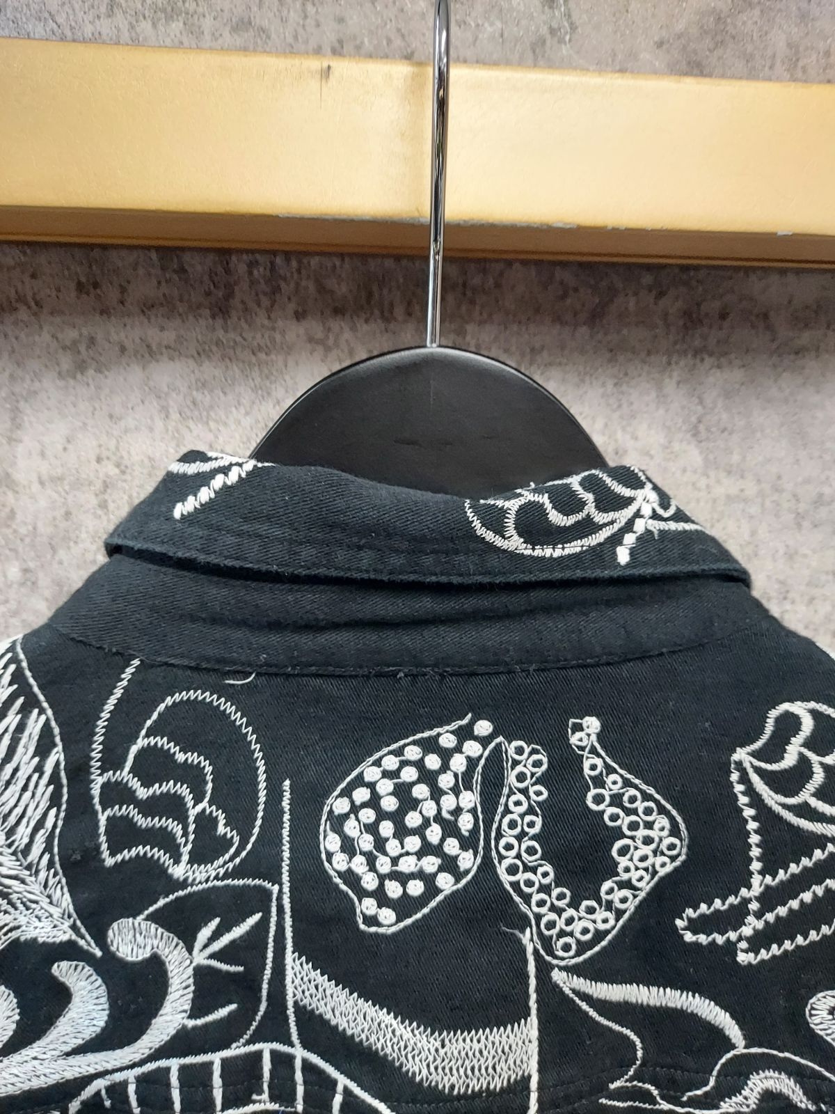 ローラアシュレイ ジャケット(ビーズ刺繍) US古着】LAURA ASHLEY 