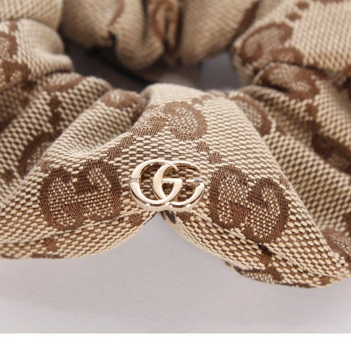 Gucci グッチ GGキャンバス シュシュ 790225 3GANH 9764