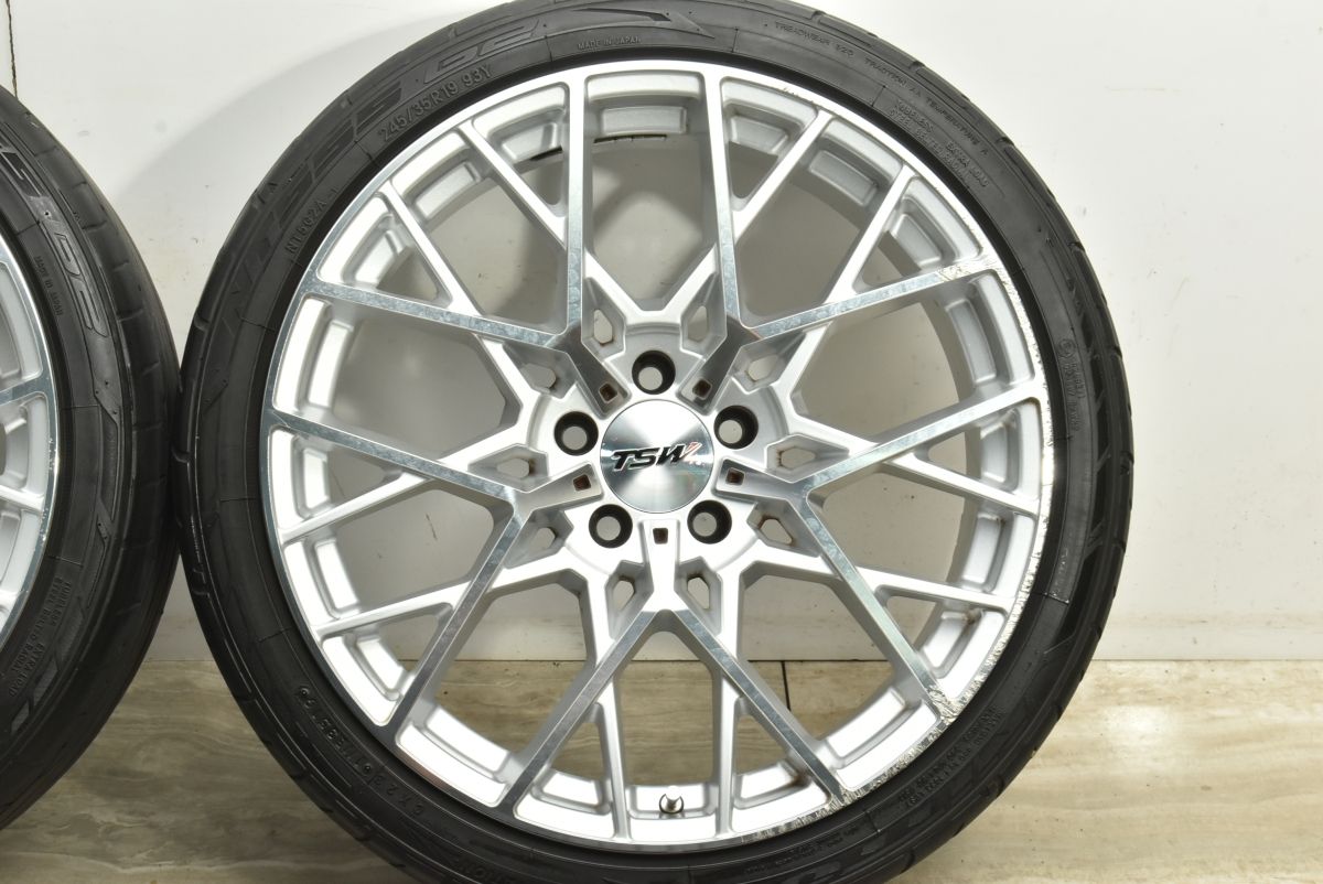 優れた 人気デザイン TSW Sebring 19in 8.5J 32 PCD112 マーシャル ニットー 245 35R19 アウディ A5 S4 ベンツ W205 セブリング 超激安価格で大放出！