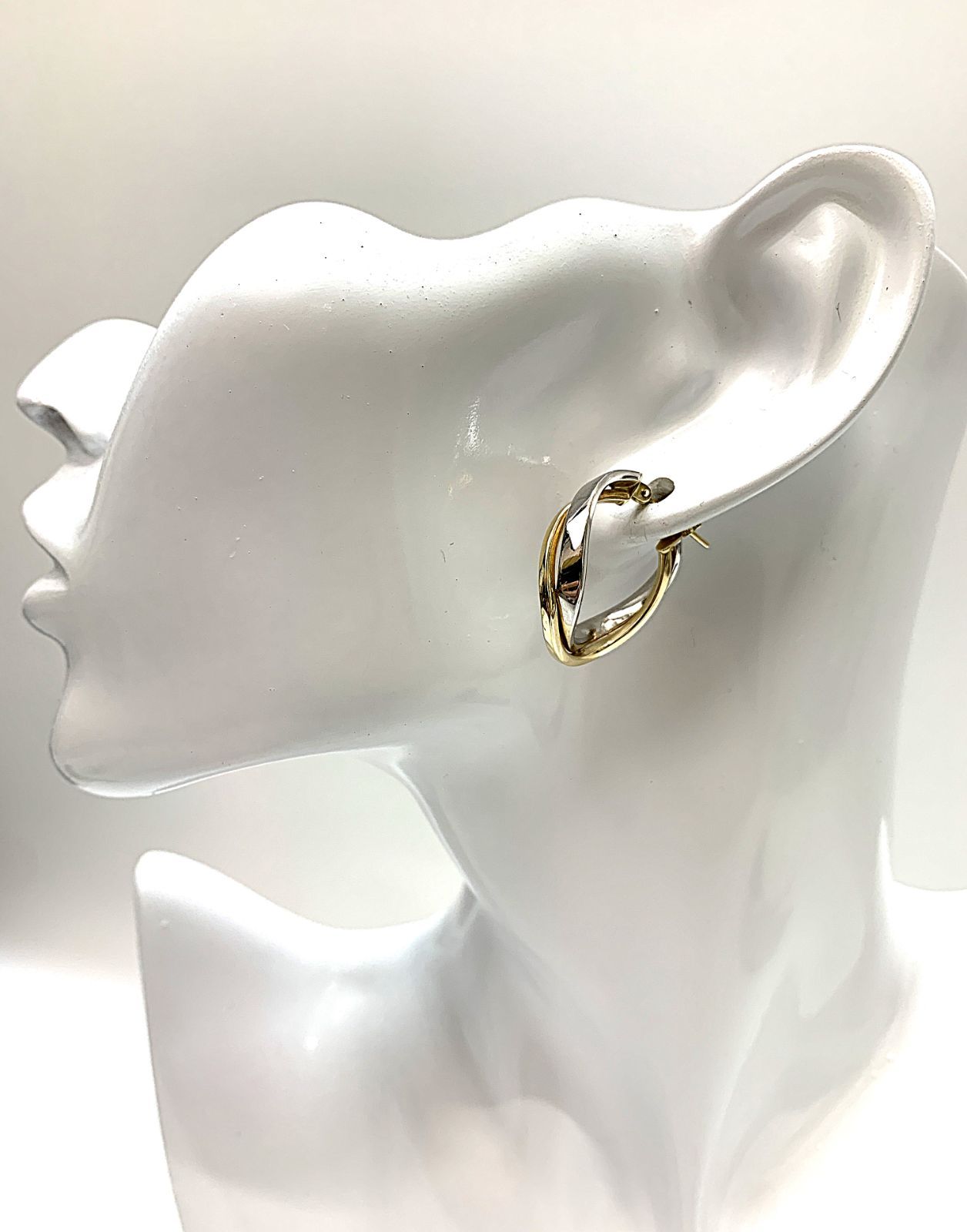 SOPHIE BUHAI DISC & DIMPLE Ring - GOLD Disc And Dimple Ring Set